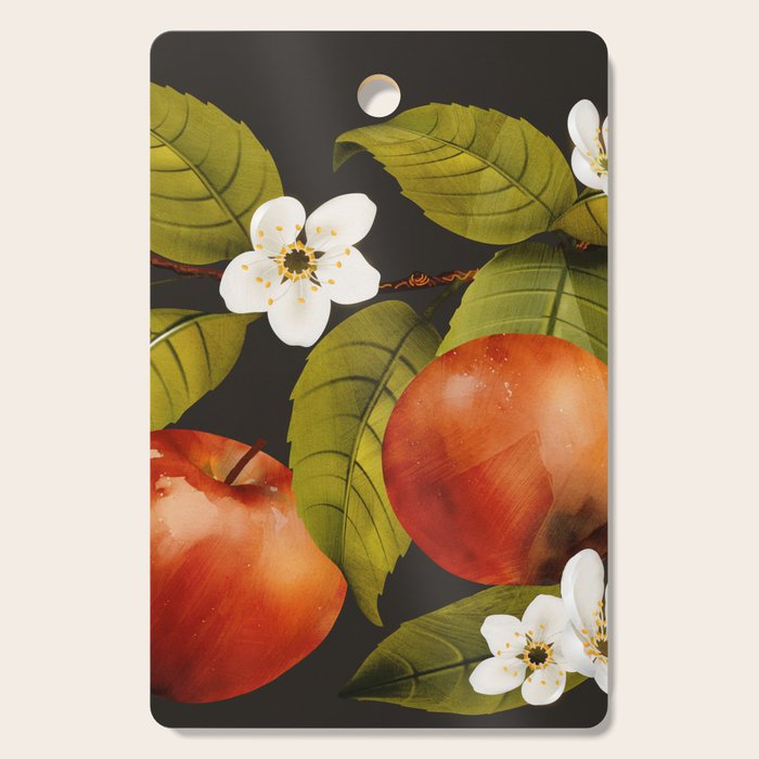 Apples Botanical Art 1 Cutting Board Gallery Image 1