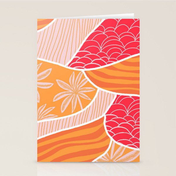 kauai, orange Stationery Card Gallery Image 1
