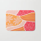 kauai, orange Bath Mat Gallery Image 1