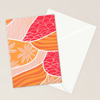 kauai, orange Stationery Card Gallery Image 2