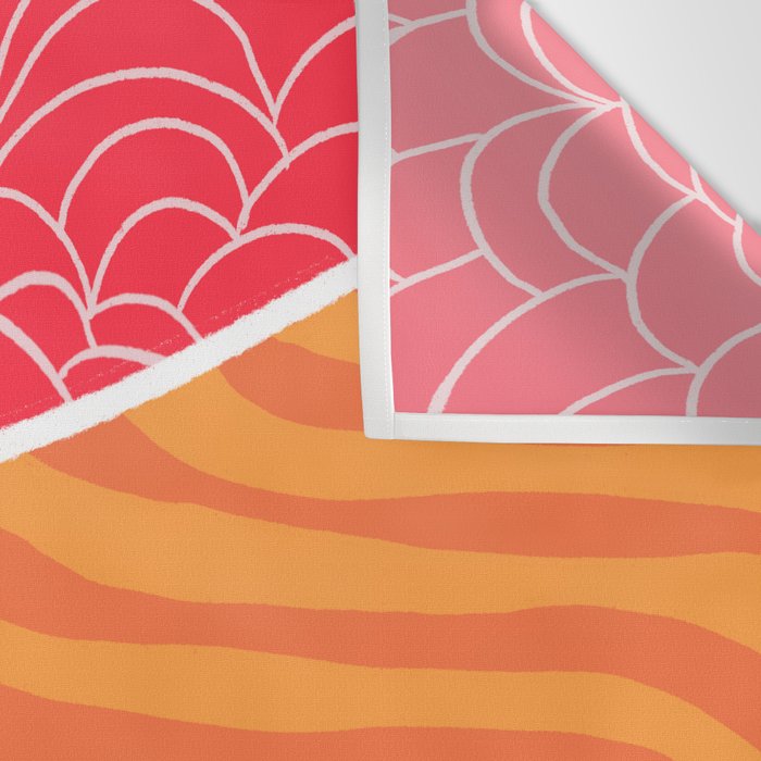 kauai, orange Wall Tapestry Gallery Image 3