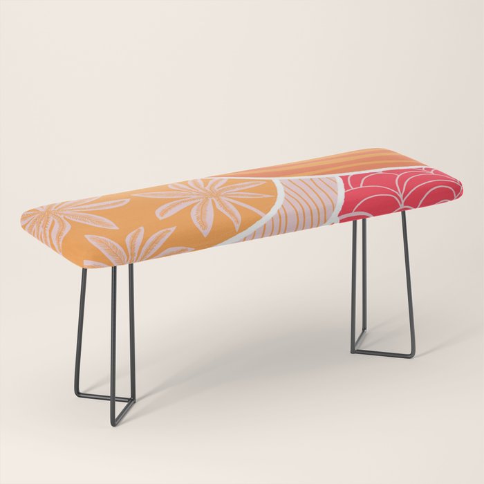 kauai, orange Bench Gallery Image 1