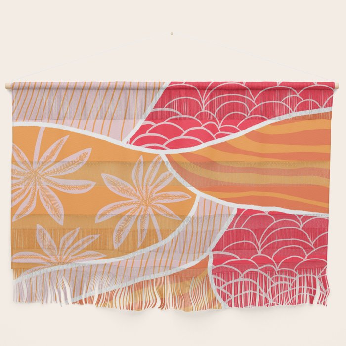 kauai, orange Wall Hanging Gallery Image 1