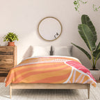 kauai, orange Comforter Gallery Image 3