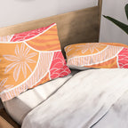 kauai, orange Pillow Sham Gallery Image 2