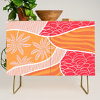 kauai, orange Credenza Gallery Image 1