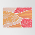 kauai, orange Rug Gallery Image 2