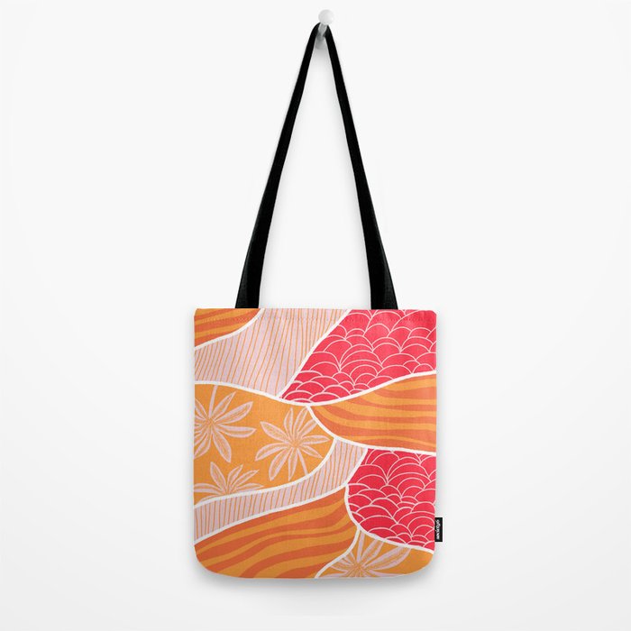 kauai, orange Tote Bag Gallery Image 2