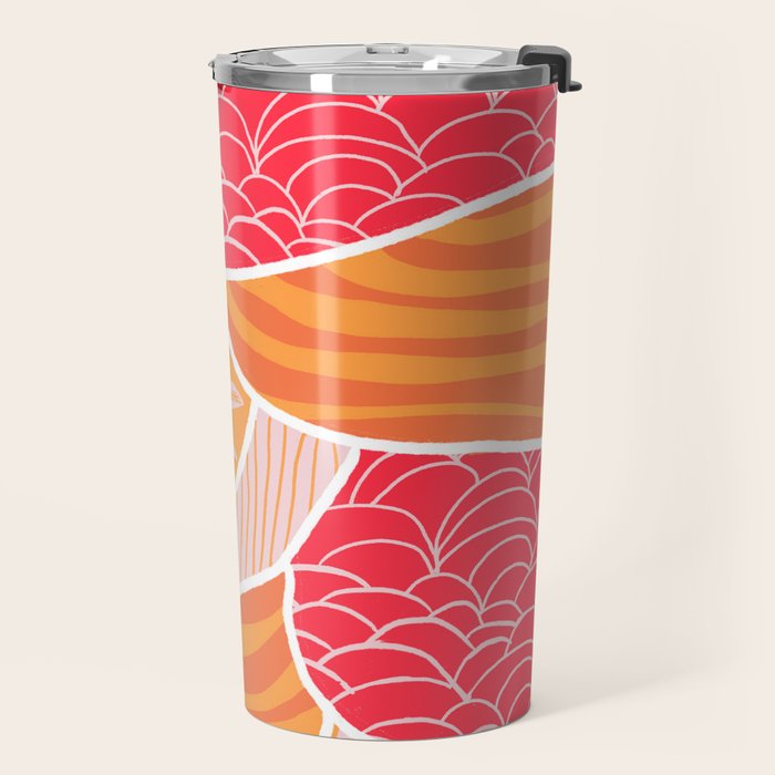 kauai, orange Travel Mug Gallery Image 2