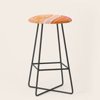 kauai, orange Stool Gallery Image 1