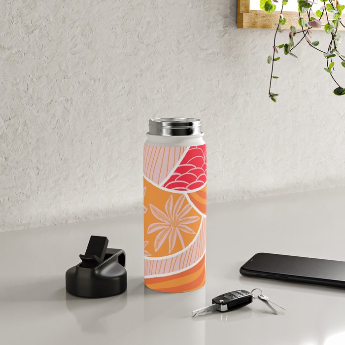 kauai, orange Water Bottle Gallery Image 4
