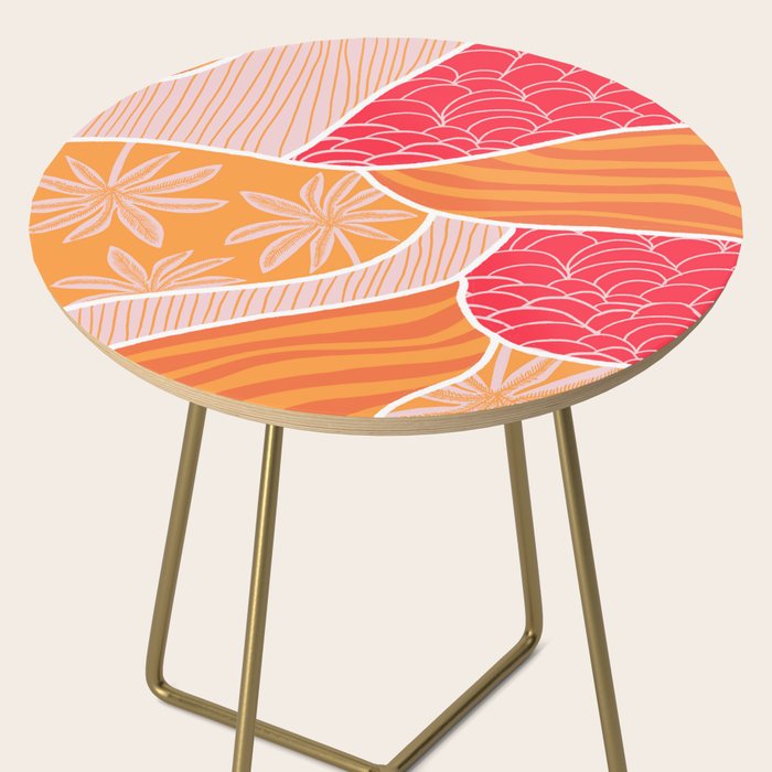 kauai, orange Side Table Gallery Image 2