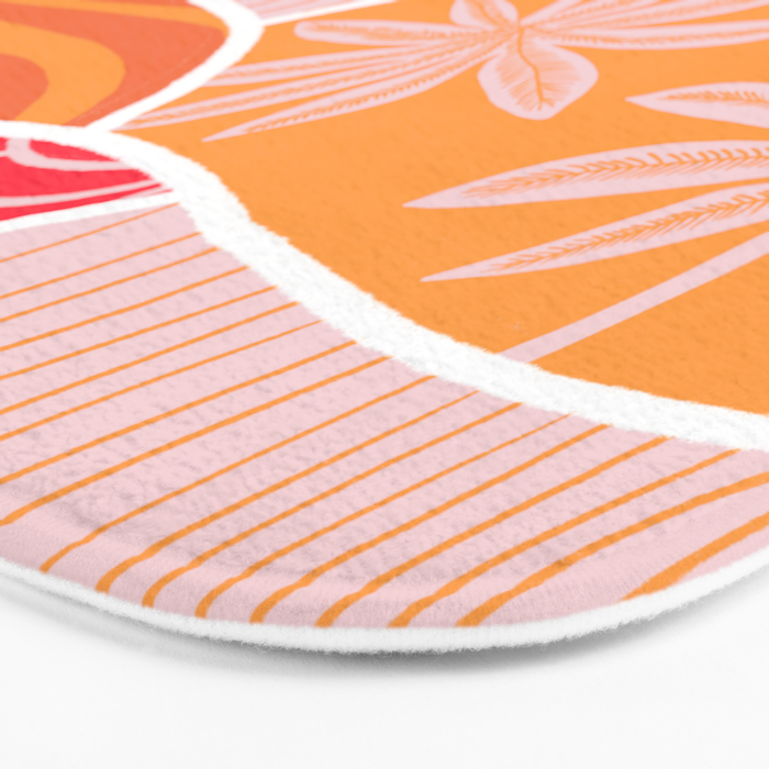kauai, orange Bath Mat Gallery Image 3
