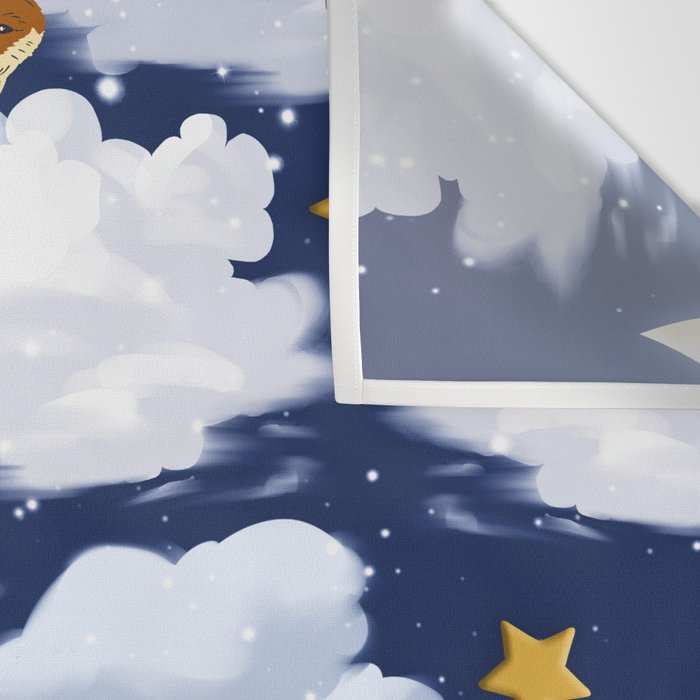 Enchanted Fox Moons Wall Tapestry Gallery Image 3