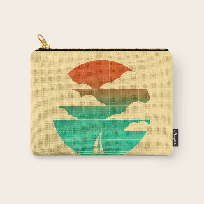 Go West (sail away in my boat) Carry All Pouch Gallery Image 1