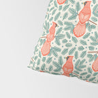 Cardinal Bird and Pine Branches Pillow Sham Gallery Image 4