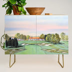 Bethpage State Park Golf Course Credenza Gallery Image 1