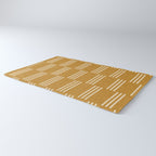ella stripe - mustard Rug Gallery Image 3
