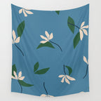 Sprouts | Blue Wall Tapestry Gallery Image 4