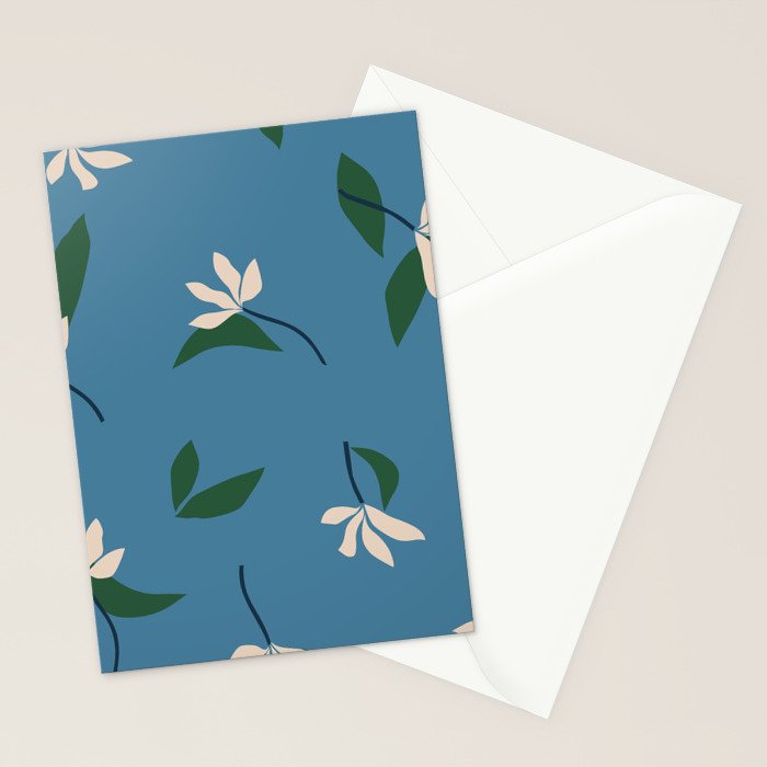 Sprouts | Blue Stationery Card Gallery Image 2