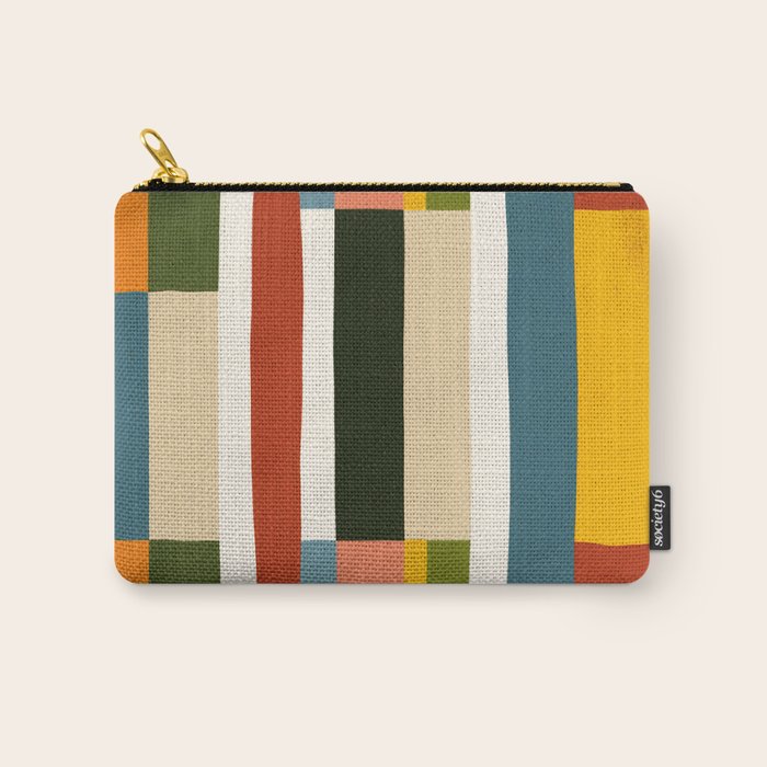Autumn Winter Striped Revival Carry All Pouch Gallery Image 1