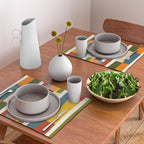 Autumn Winter Striped Revival Placemat Gallery Image 2