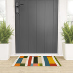 Autumn Winter Striped Revival Welcome Mat Gallery Image 3