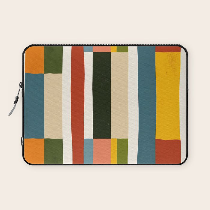 Autumn Winter Striped Revival Laptop Sleeve Gallery Image 1