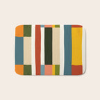 Autumn Winter Striped Revival Bath Mat Gallery Image 1