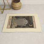 The Hermit - Raccoons Tarot Rug Gallery Image 1