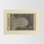 The Hermit - Raccoons Tarot Rug Gallery Image 2
