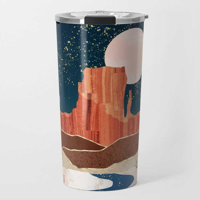 Desert Stars River Travel Mug Gallery Image 1