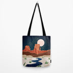 Desert Stars River Tote Bag Gallery Image 2
