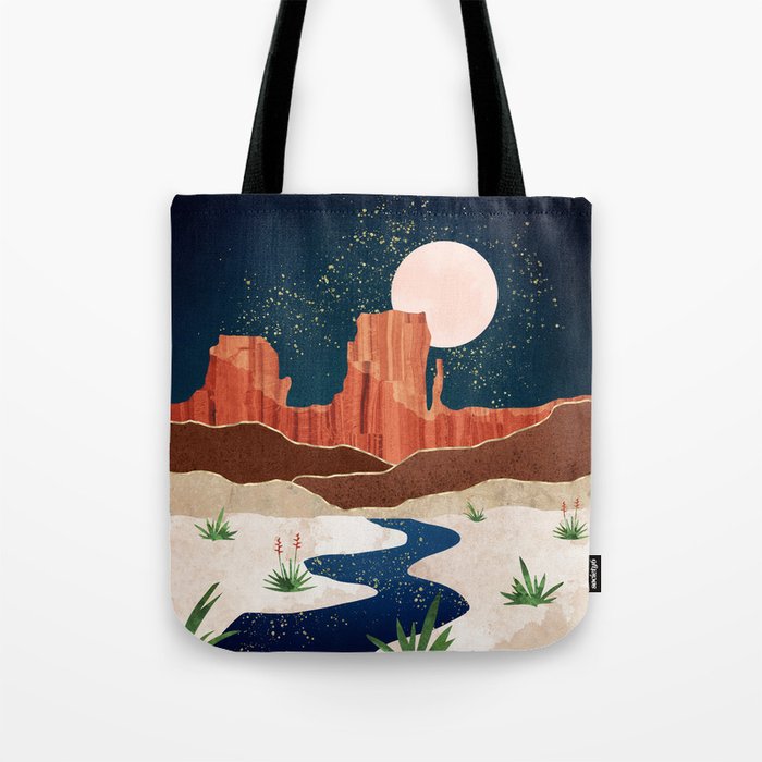 Desert Stars River Tote Bag Gallery Image 1