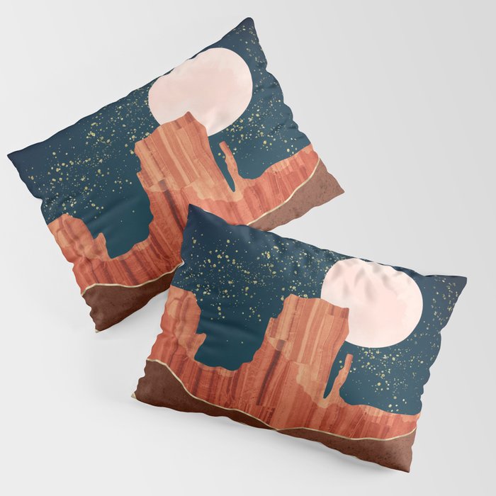 Desert Stars River Pillow Sham Gallery Image 1