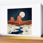 Desert Stars River Wall Mural Gallery Image 2