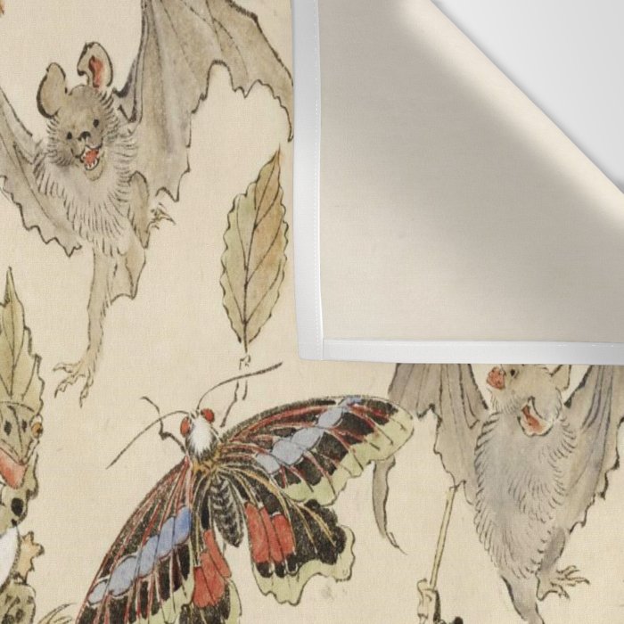 Dancing Forest Of Frogs By Kawanabe Kyosai 1879 Wall Tapestry Gallery Image 3