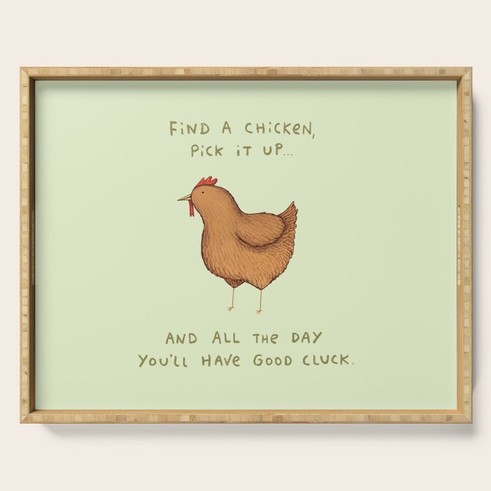 Good Cluck Serving Tray Gallery Image 1