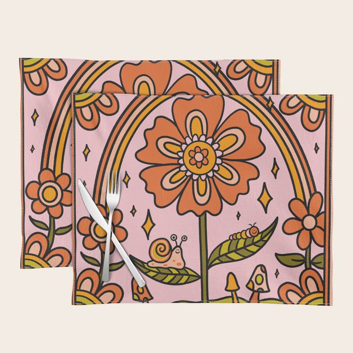 Spring Flower Placemat Gallery Image 1