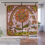 Spring Flower Wall Mural Gallery Image 1