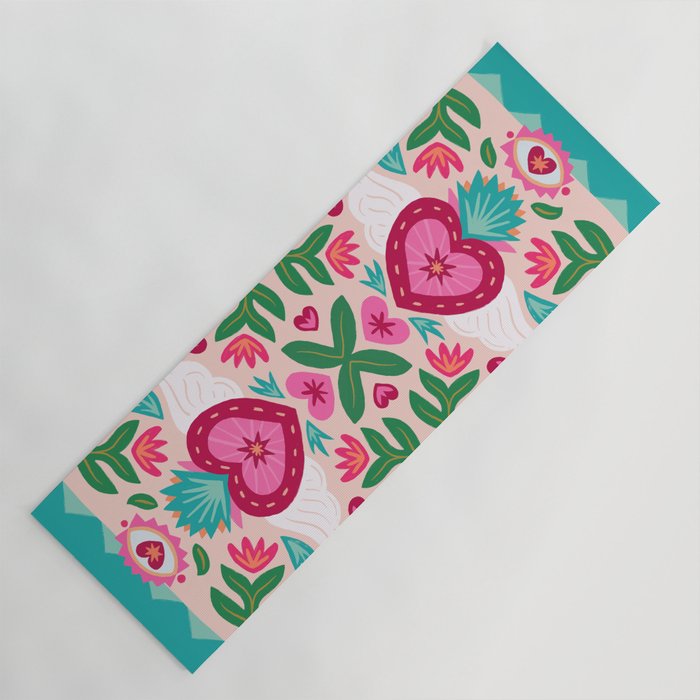 Love Grows Yoga Mat Gallery Image 1