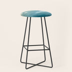 Vintage Elegant White Clouds Blue Sky Stool Gallery Image 1