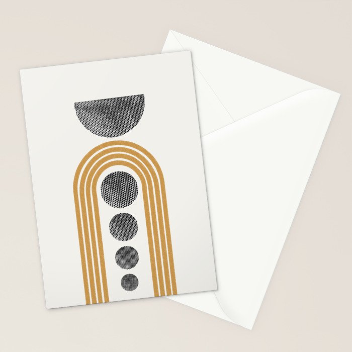 Retro Rainbow Stationery Card Gallery Image 2