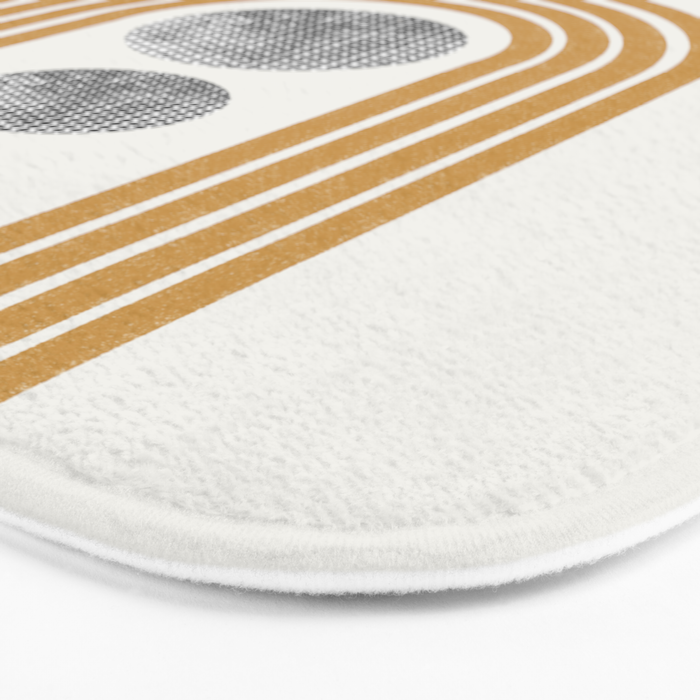 Retro Rainbow Bath Mat Gallery Image 3