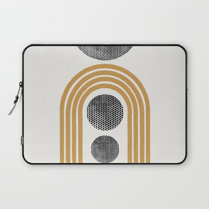 Retro Rainbow Laptop Sleeve Gallery Image 1