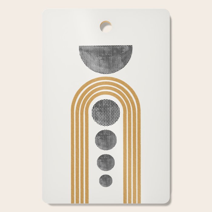 Retro Rainbow Cutting Board Gallery Image 1