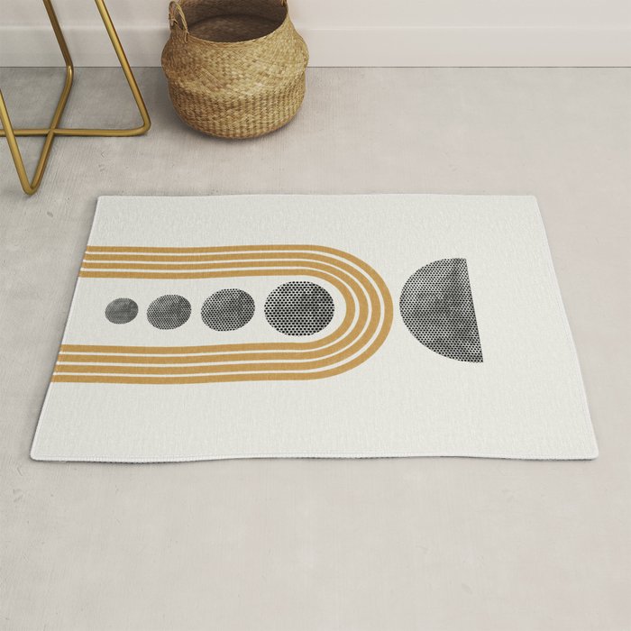 Retro Rainbow Rug Gallery Image 1