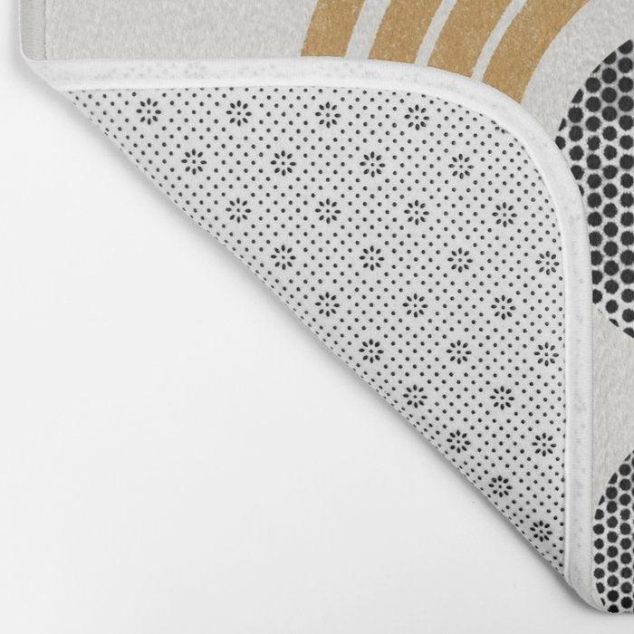 Retro Rainbow Bath Mat Gallery Image 2