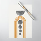 Retro Rainbow Wrapping Paper Gallery Image 1