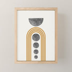 Retro Rainbow Mini Art Print Gallery Image 1